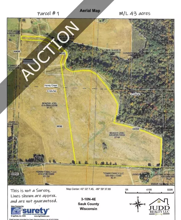 Parcel #1 Cold Spring Road, Loganville, WI 53943