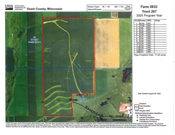 Bloomington, WI 53804,70 Acres Fairground Road