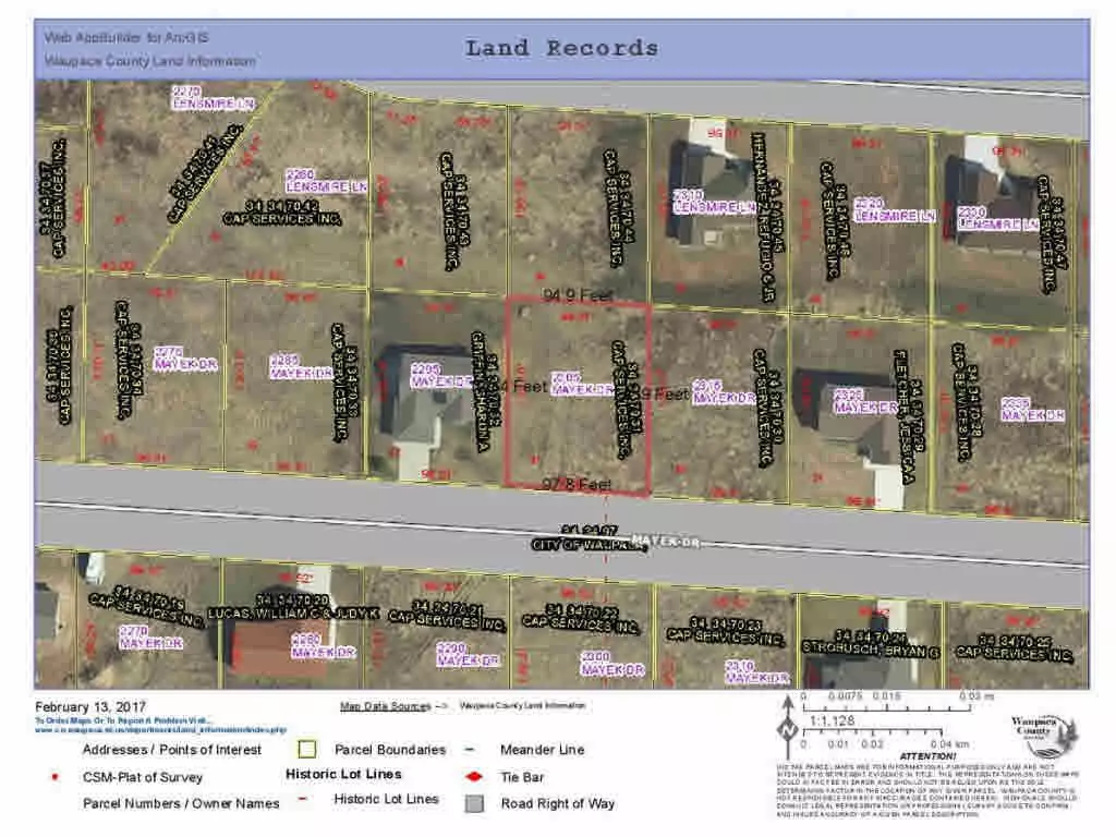 Waupaca, WI 54981,2305 MAYEK DRIVE