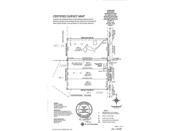 Hudson, WI 54016,XXX Gilbert Road Lot 3
