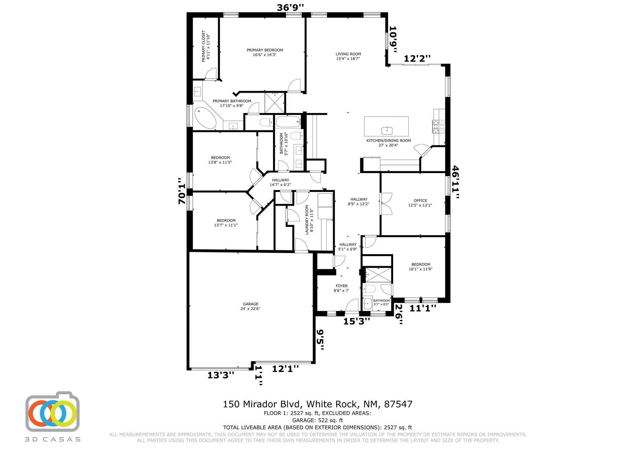 White Rock, NM 87547,150 MIRADOR BLVD