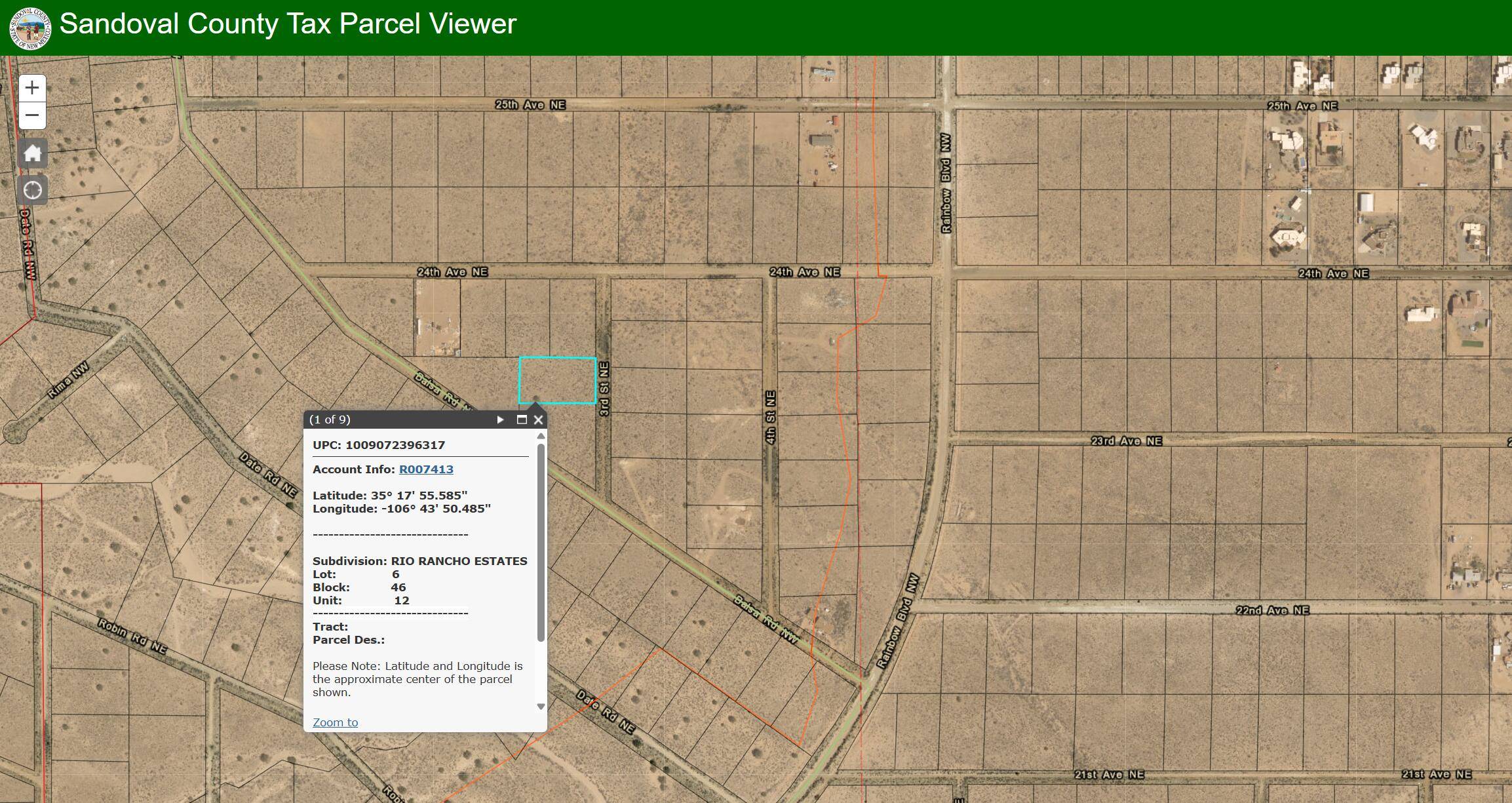 lot 6 3rd ST NE, Rio Rancho, NM 87144