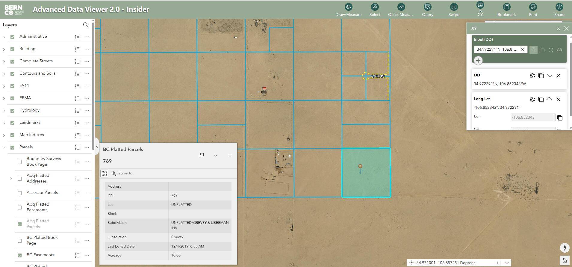 Albuquerque, NM 87105,0 Pajarito Mesa Land AVE SW