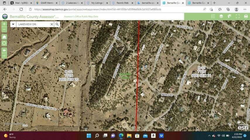 Sandia Park, NM 87047,Lakeview DR