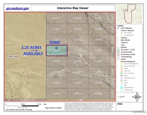 0 E Bighorn DR, Meadview, AZ 86444