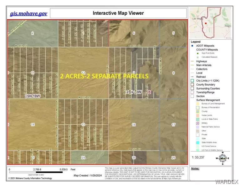 2 N Lots Mead DR, Dolan Springs, AZ 86441