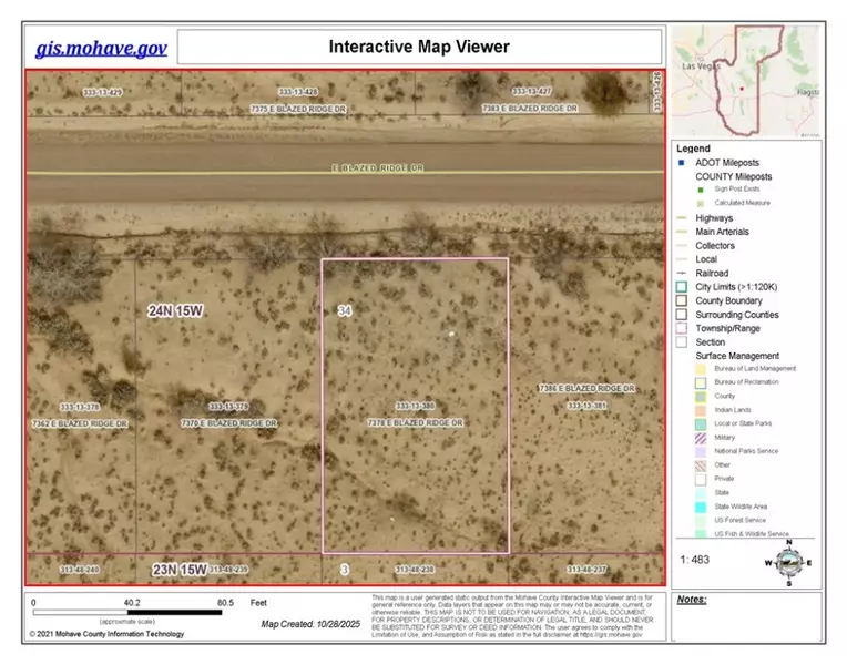 7378 E Blazed Ridge DR, Kingman, AZ 86401