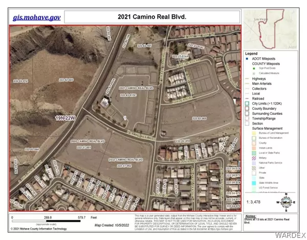 Bullhead City, AZ 86442,2021 Camino Real Lot 11 BLVD
