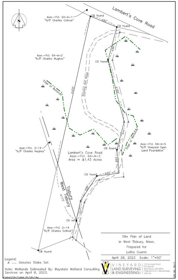 Vineyard Haven, MA 02568,0 Lamberts Cove Road