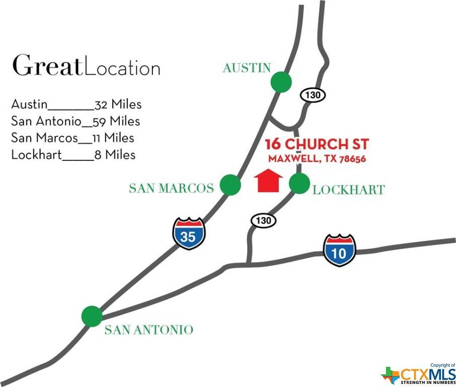 Maxwell, TX 78656,16 Church ST