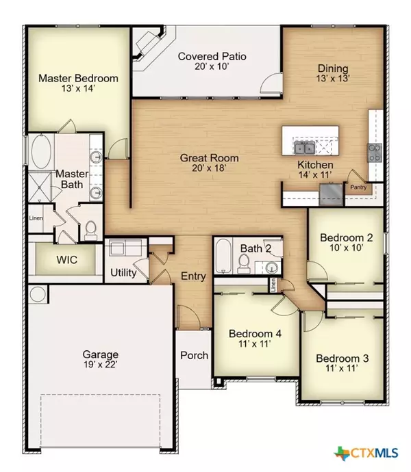 Temple, TX 76502,1237 Bending Branch WAY