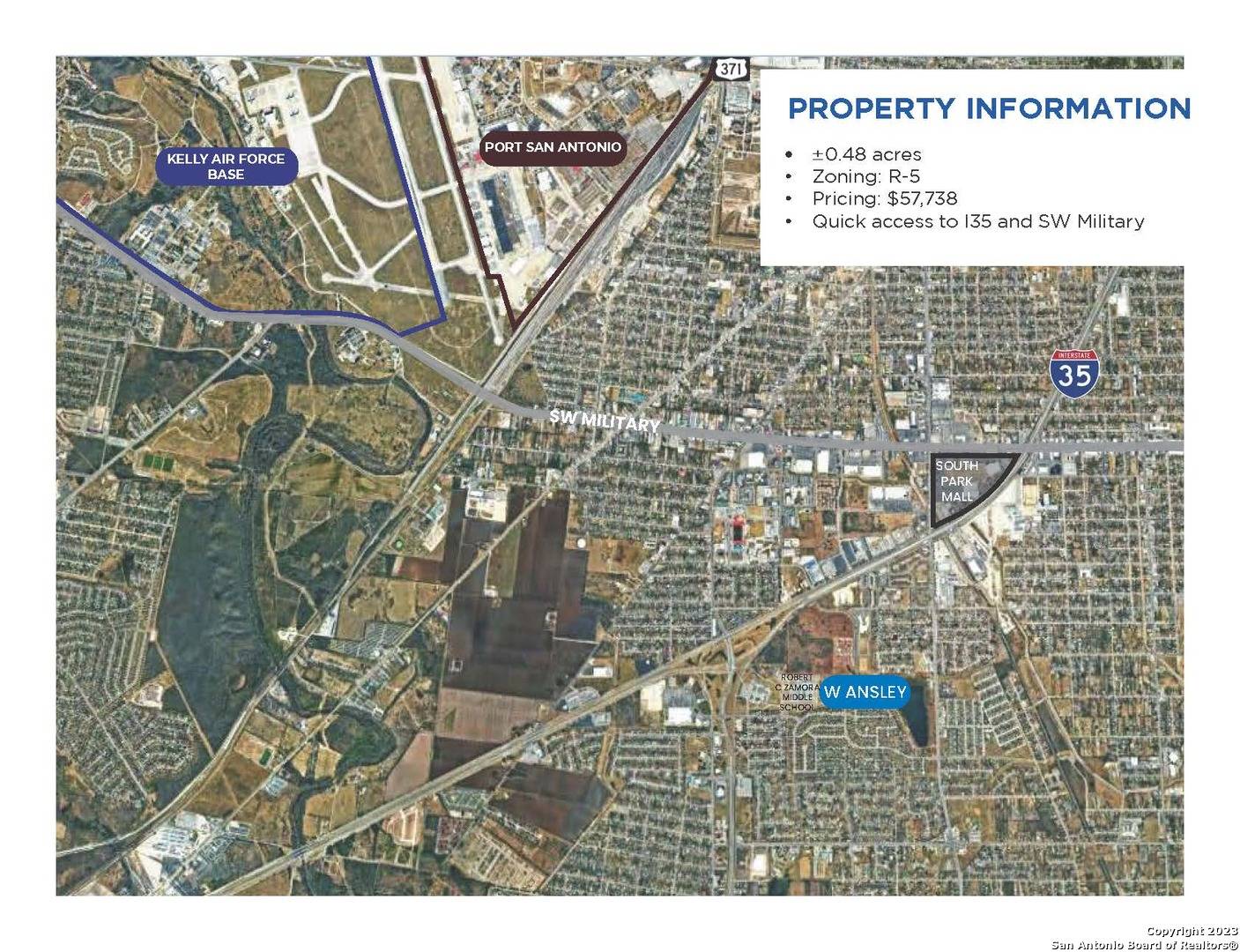 San Antonio, TX 78224,0 Ansley Blvd