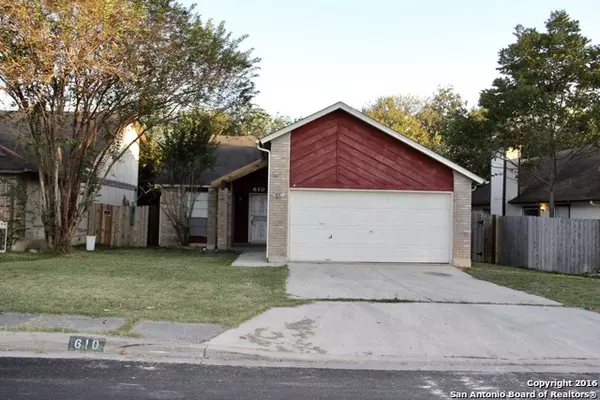 610 MEADOW GATE, Converse, TX 78109-1550