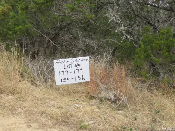 Lakehills, TX 78063,LOT 177-179 & HILLTOP CIRCLE