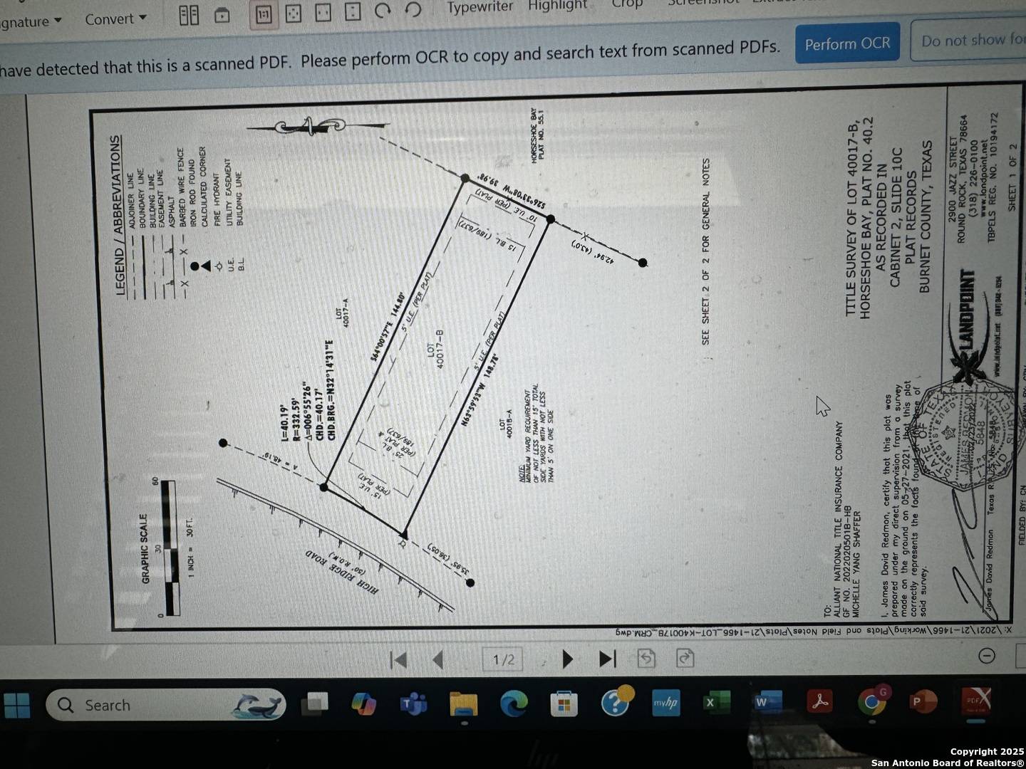 Horseshoe Bay, TX 87657,LOT 40017 Hi Ridge Rd