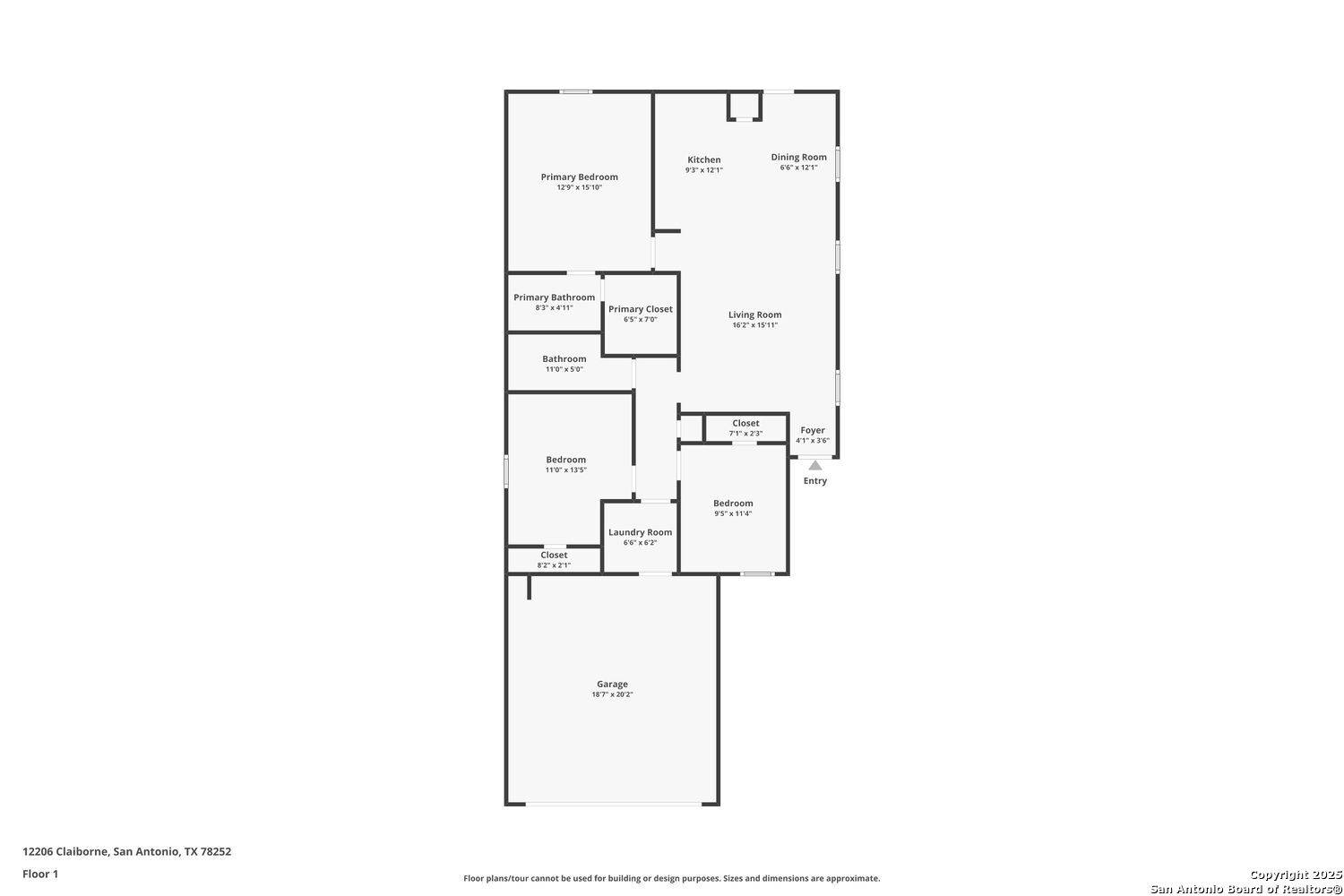 San Antonio, TX 78252-4413,12206 CLAIBORNE