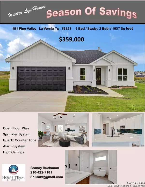 181 Pine Valley Dr, La Vernia, TX 78121