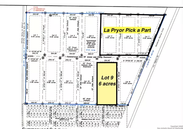 LOT 9 Summerwood Lane, La Pryor, TX 78872