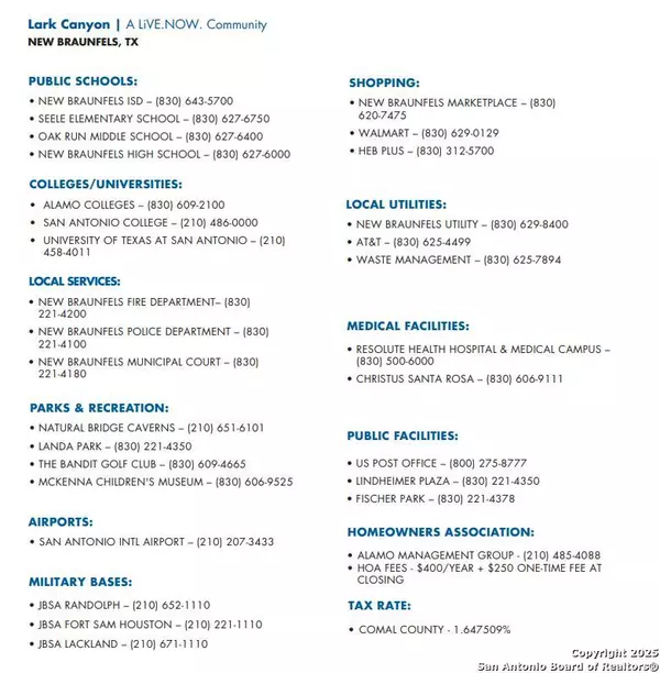 New Braunfels, TX 78132,3012 Nash Drive