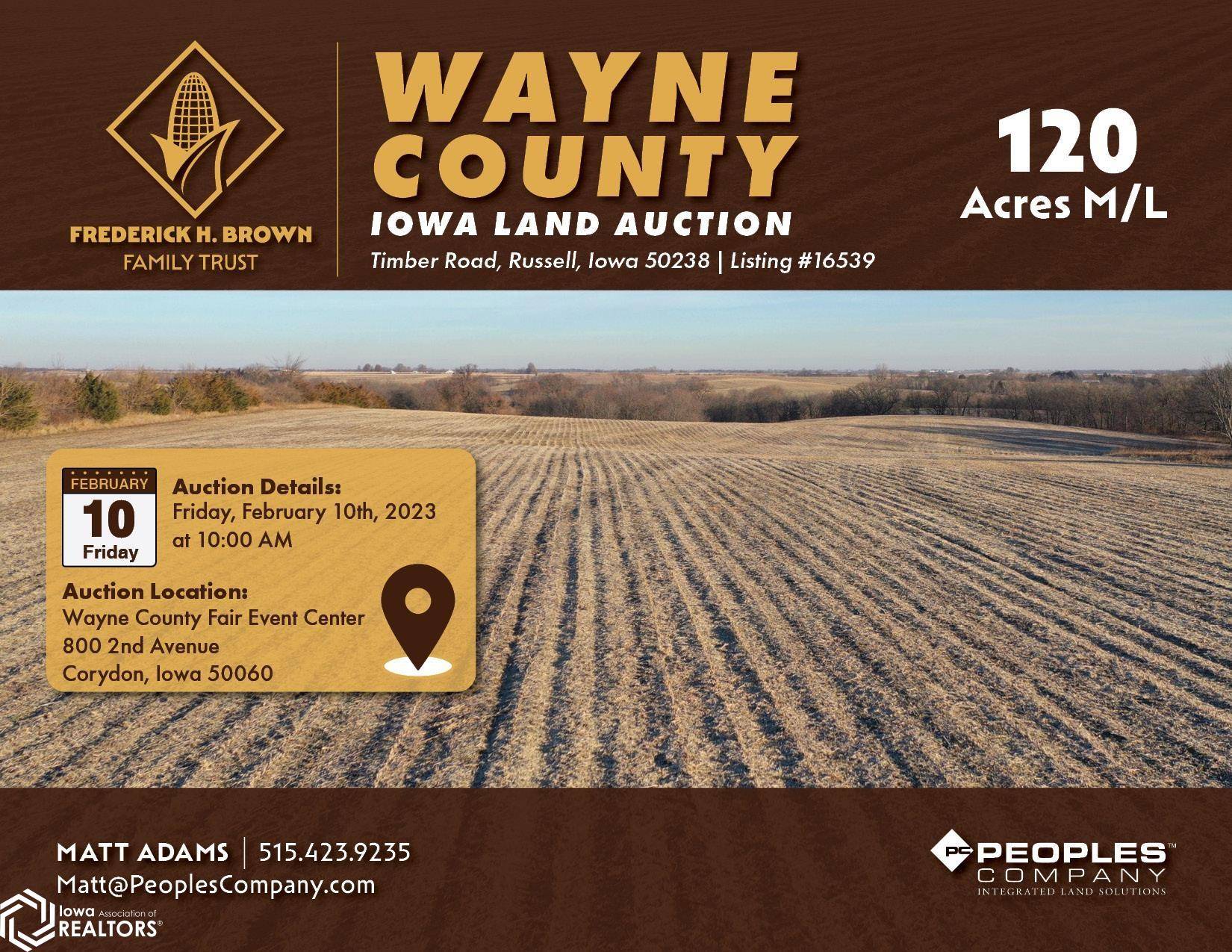 Timber Road, Corydon, IA 50238