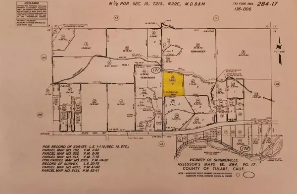 Springville, CA 93265,Hwy 190 (7.55 Ac)