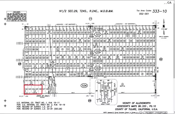 Allensworth, CA 93219,0 Rd 80