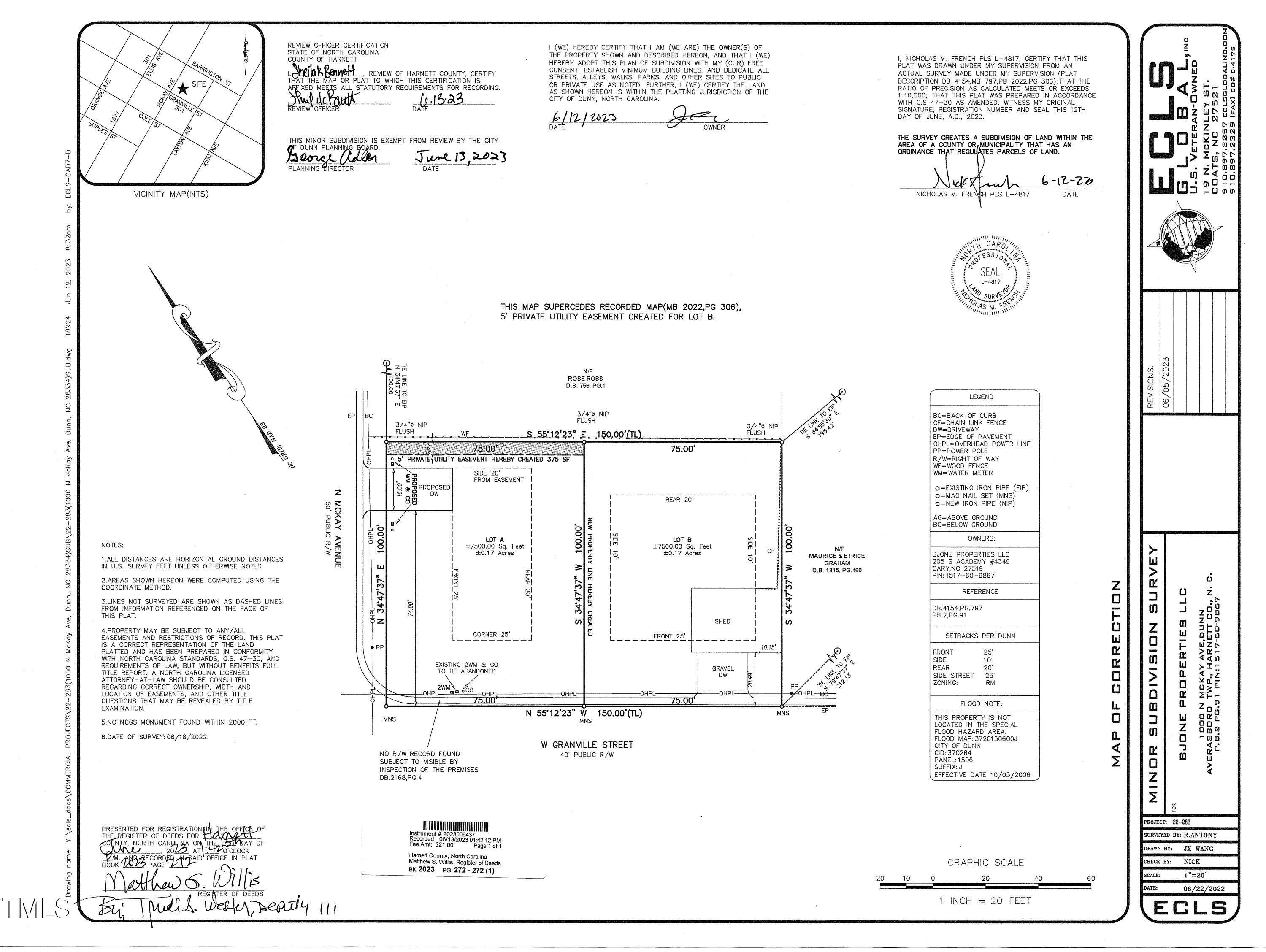 0 W Granville Street, Dunn, NC 28334