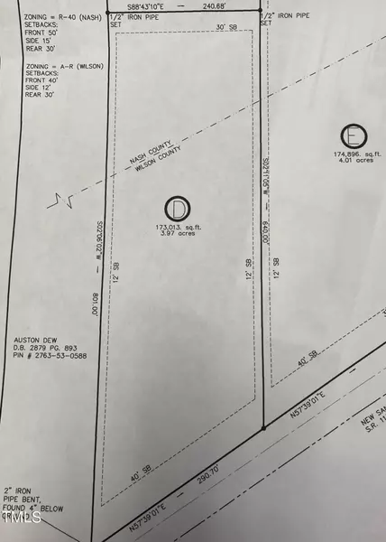 Lot D New Sandy Hill Church Road, Sims, NC 27880