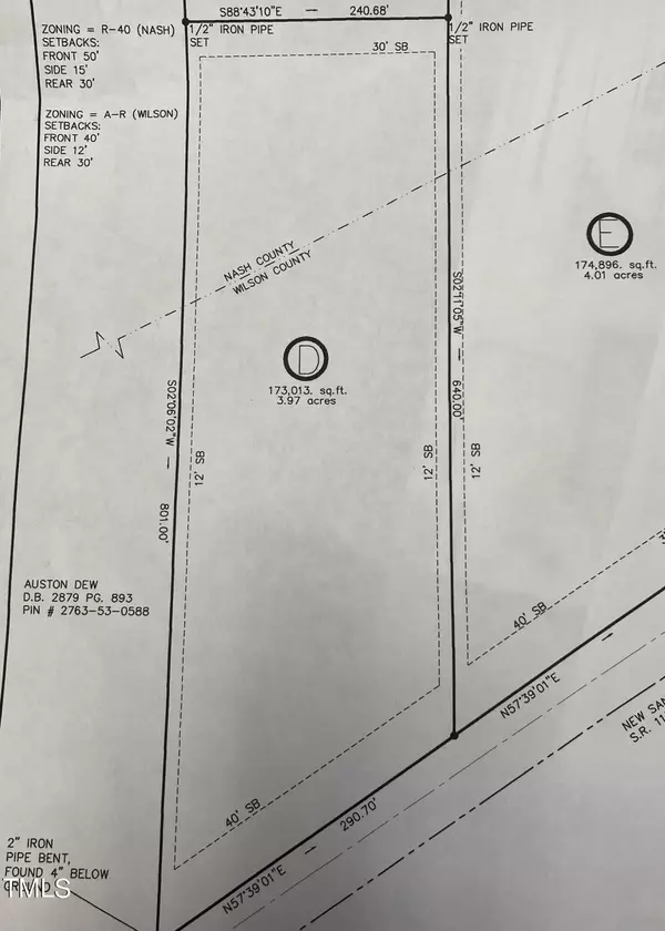 Lot D New Sandy Hill Church Road,  Sims,  NC 27880