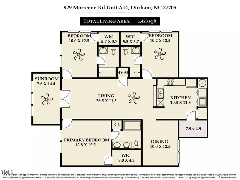 929 Morreene Road #A14, Durham, NC 27705