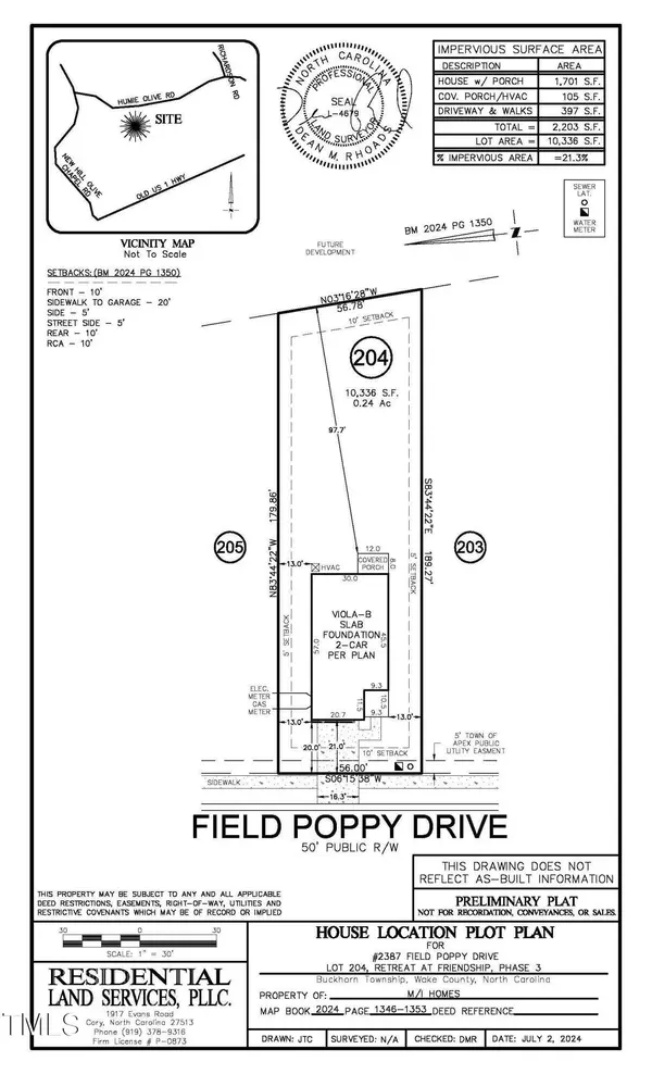 Apex, NC 27502,2387 Field Poppy Drive #Lot 204