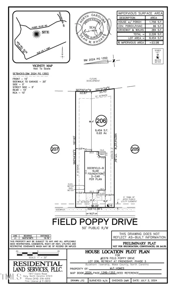 Apex, NC 27502,2379 Field Poppy Drive #Lot 206