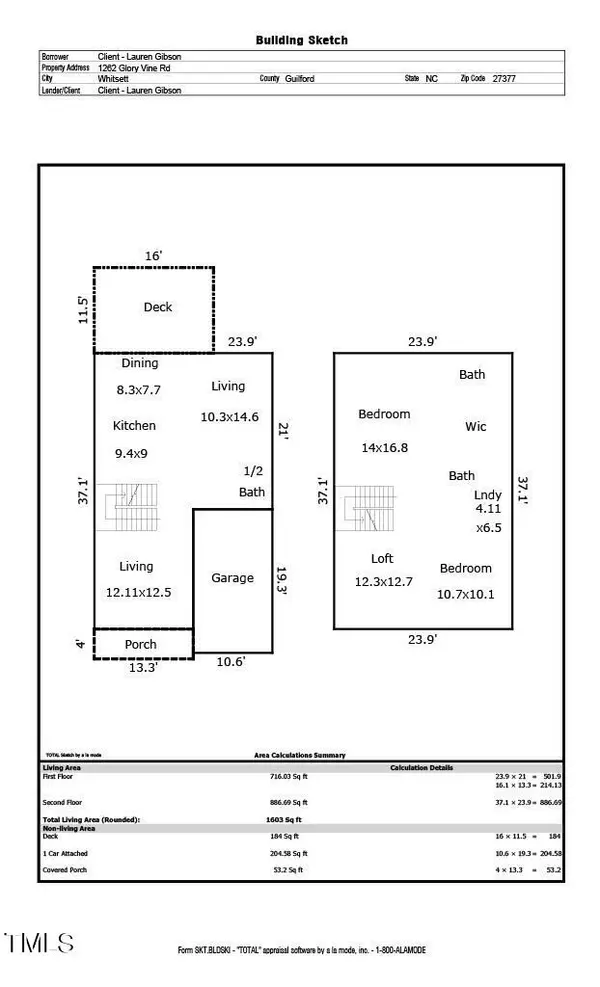 1262 Glory Vine Road, Whitsett, NC 27377