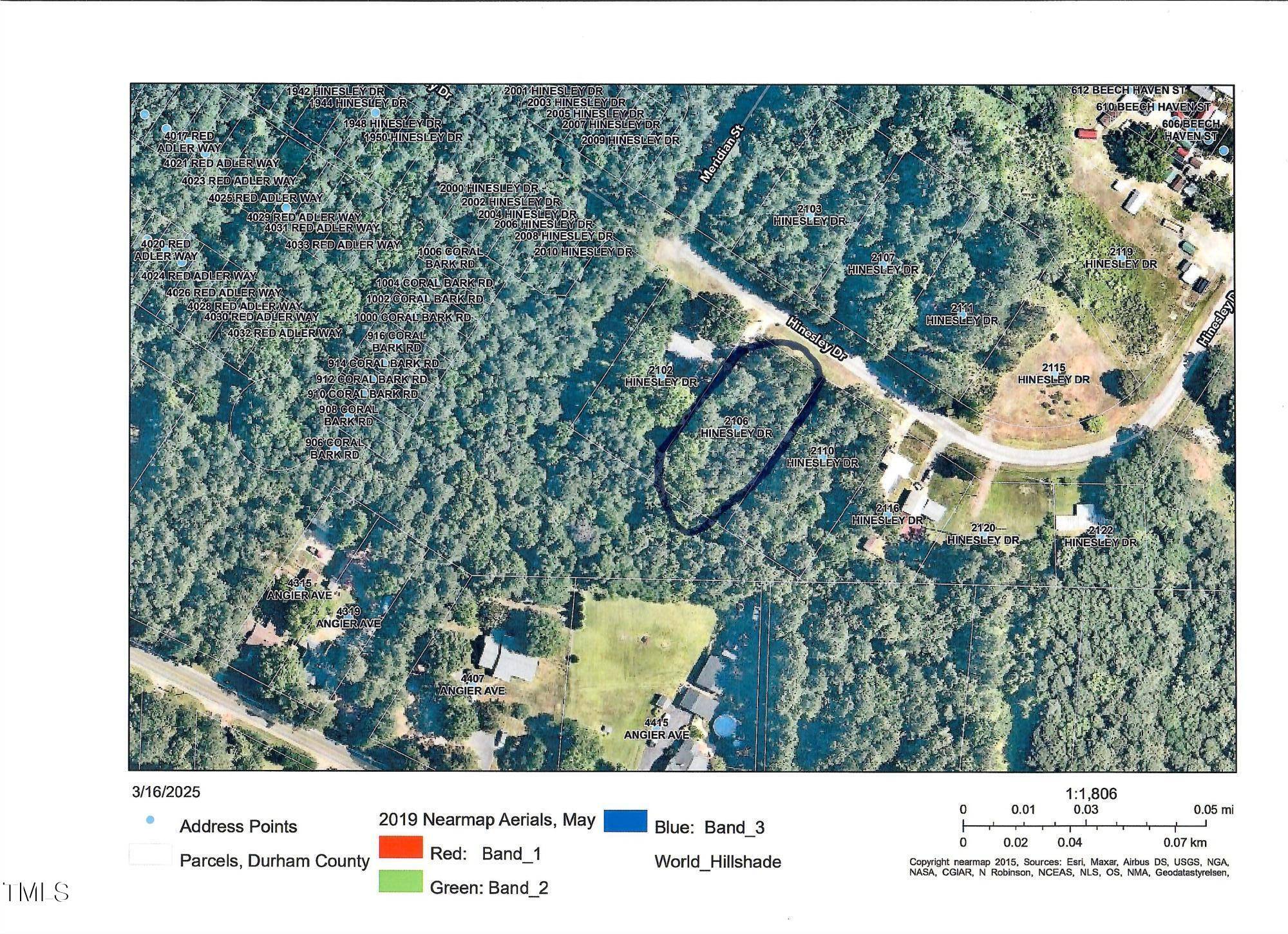 2106 Hinesley Road,  Durham,  NC 27703