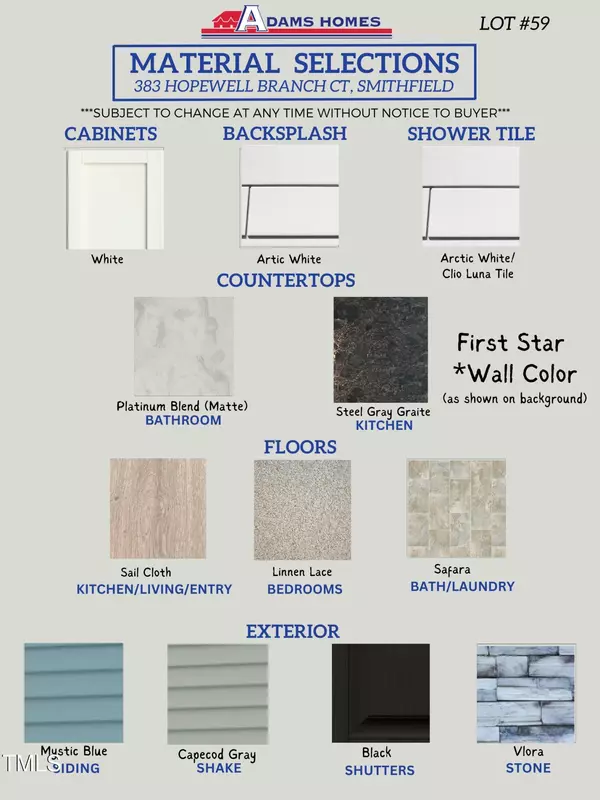 Smithfield, NC 27577,383 Hopewell Branch Court