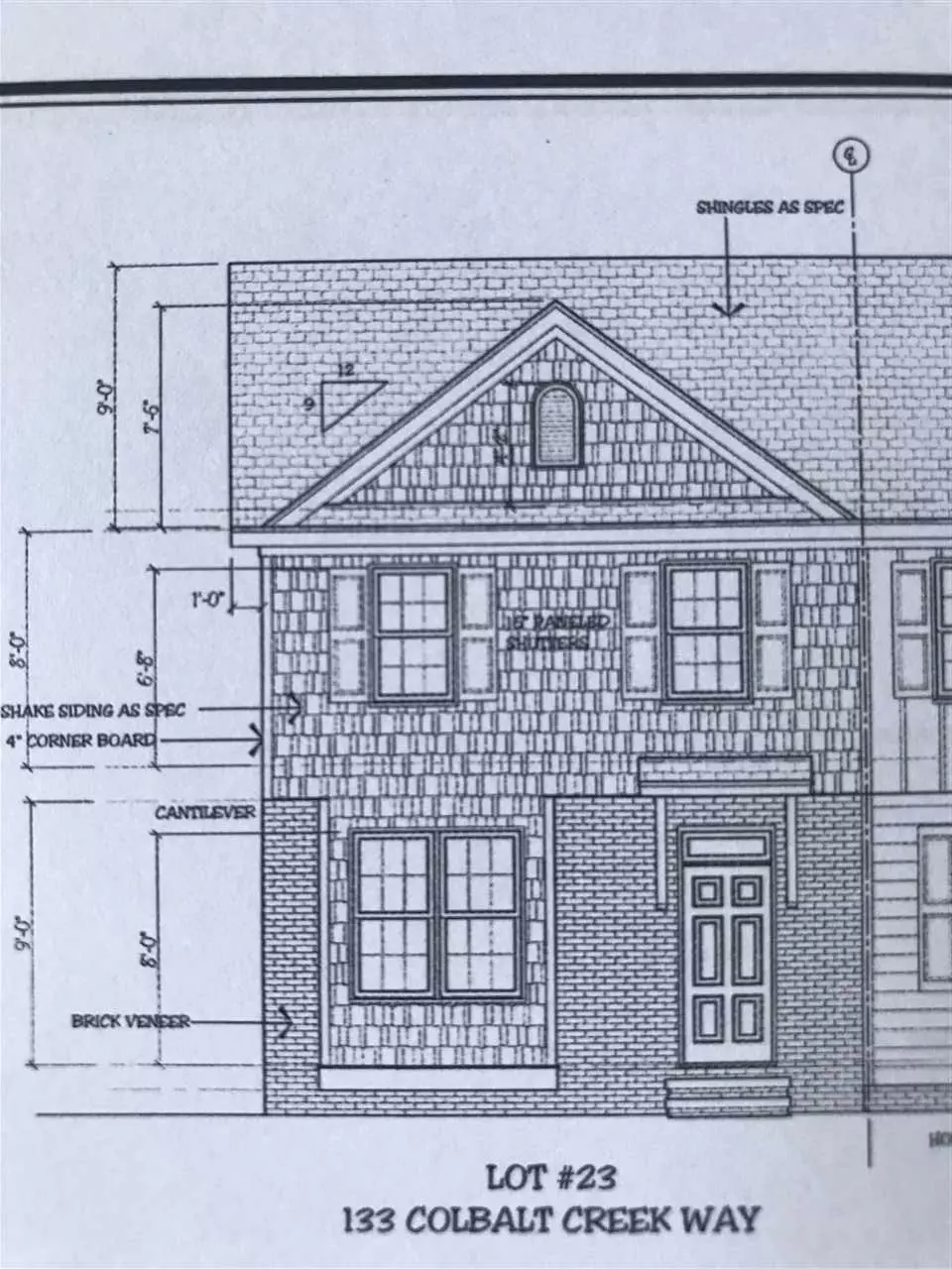 Holly Springs, NC 27540,133 Cobalt Creek Way #lot 23