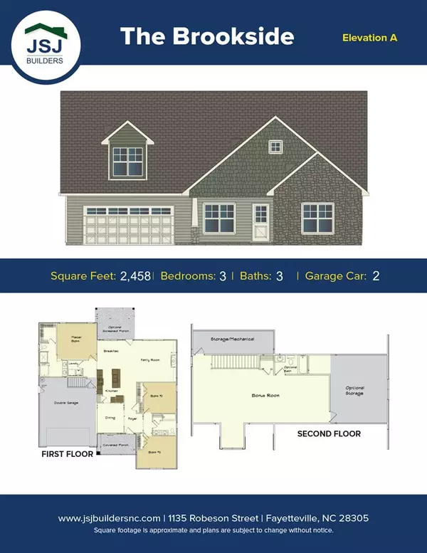 5703 Satinwood Drive #Brookside A Plan, Clayton, NC 27520