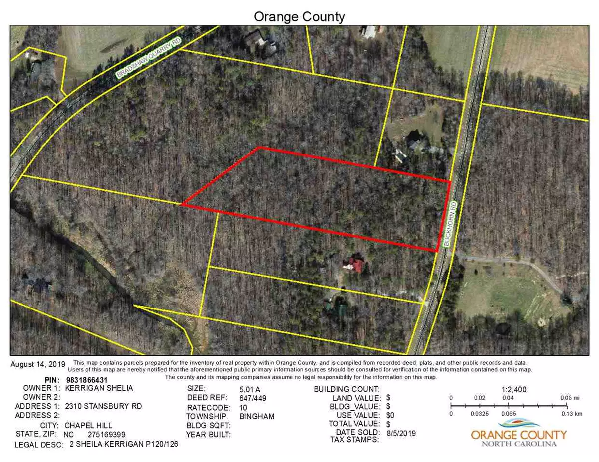 Efland, NC 27243,TBD Buckhorn Road