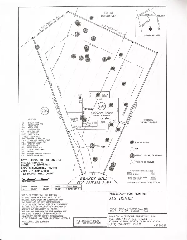 152 Brandy Mill, Pittsboro, NC 27312