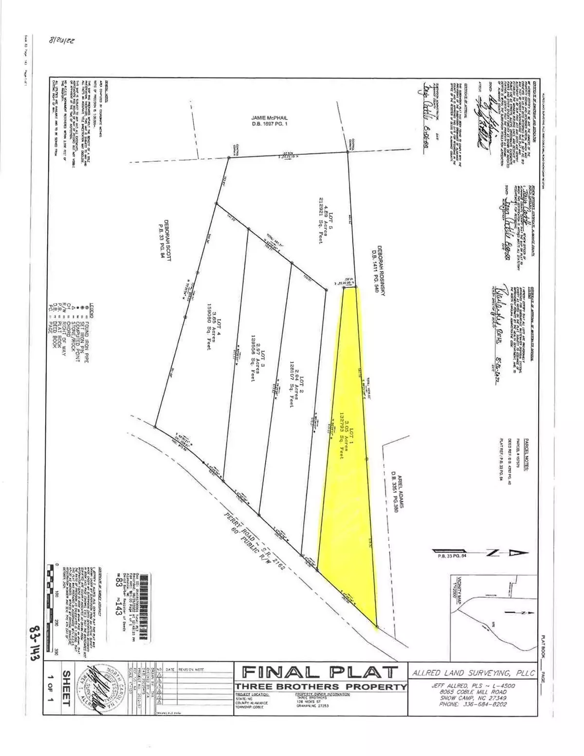 Graham, NC 27253,0000 Perry Road