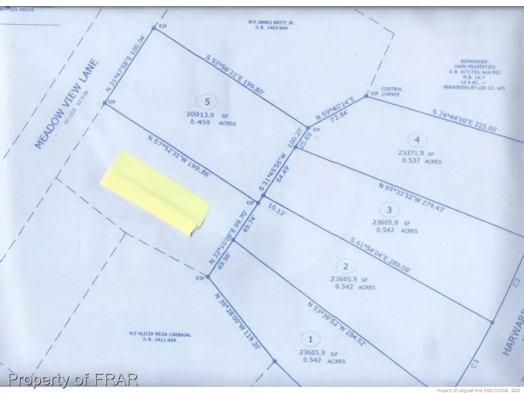 Sanford, NC 27332,Lot 5 MEADOW VIEW Lane