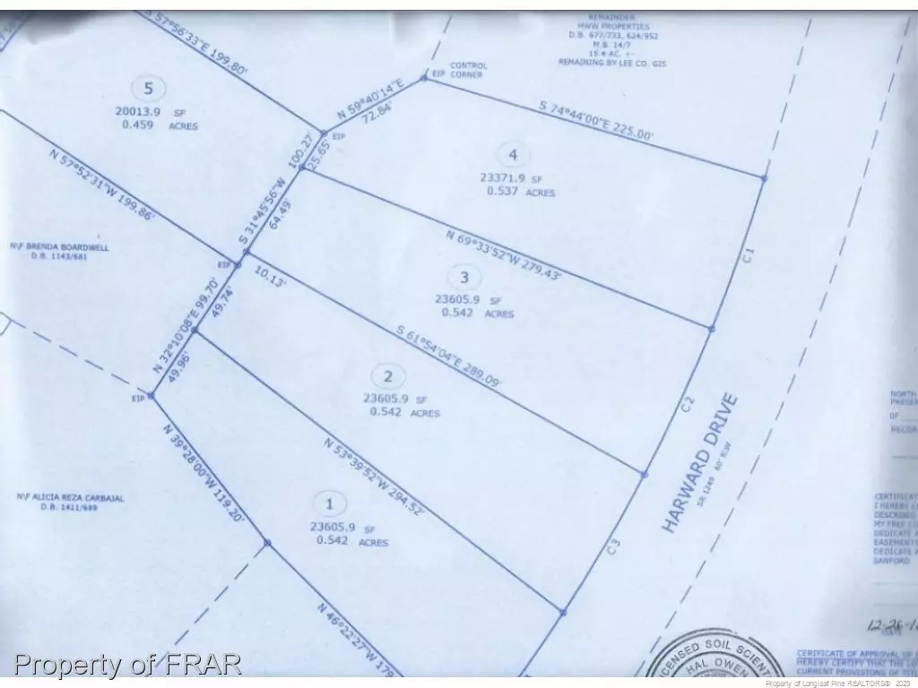 Sanford, NC 27332,Lot 3 HARWARD Drive