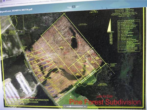 Lot C Survey Drive, Fairmont, NC 28340