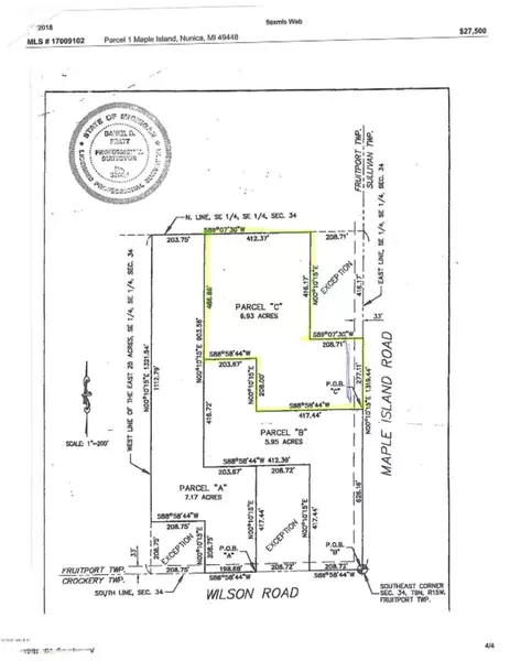 Parcel 1 Maple Island Road, Nunica, MI 49448