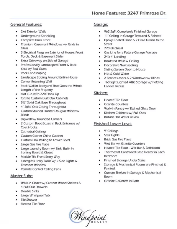 Hudsonville, MI 49426,3247 Primrose Drive