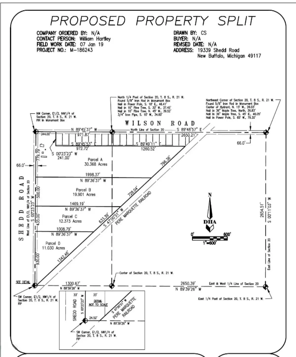 New Buffalo, MI 49117,19339 Parcel C Shedd Road