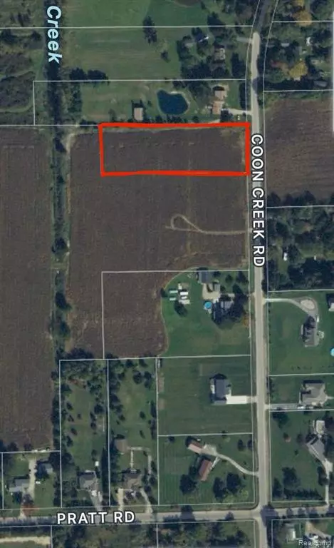 Armada, MI,2.0 Acres Vacant Land Coon Creek Road