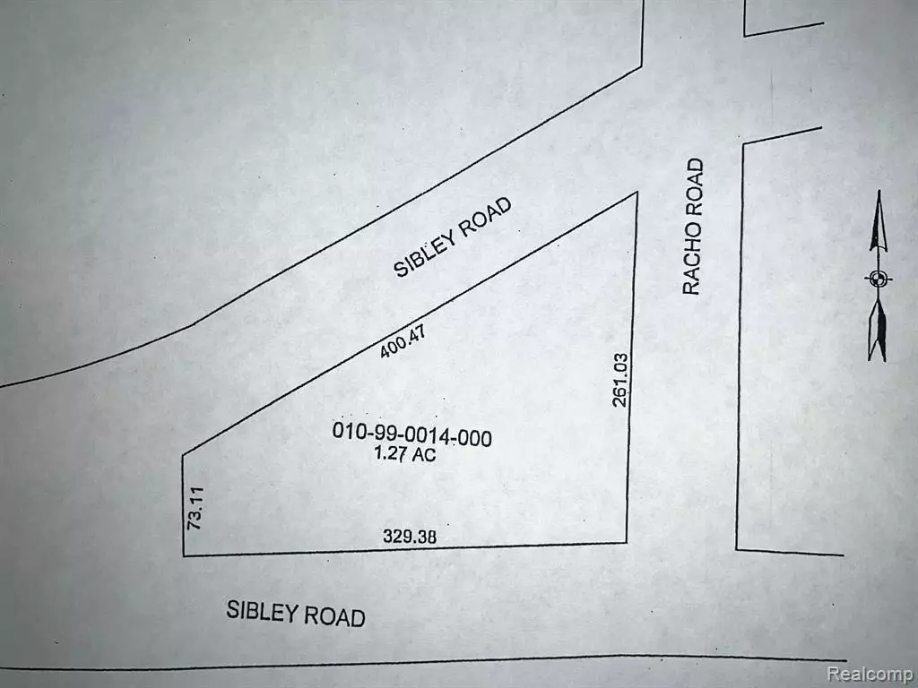 Riverview, MI 48193,VACANT SIBLEY Road