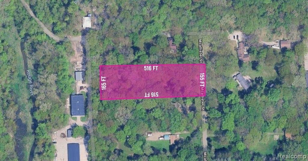 Lot 33 MCALLISTER Street, Southfield, MI 48033