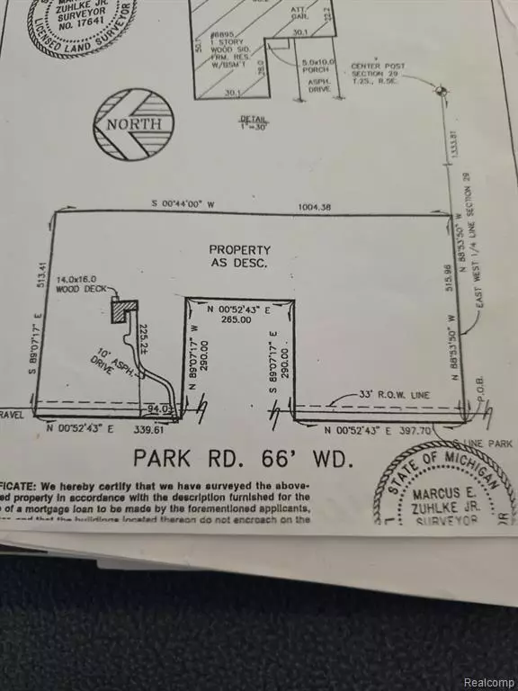 Ann Arbor, MI 48103,6895 Park Road Park Road